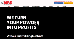 Desktop Screenshot of amsfilling.com